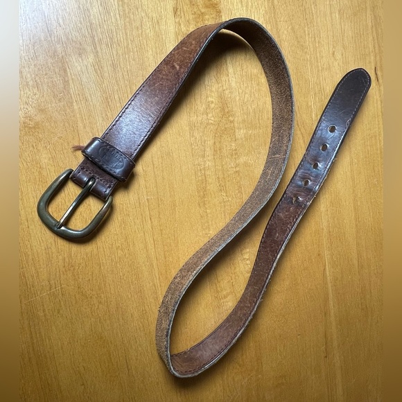 Vintage Leather Belt - Picture 7 of 9